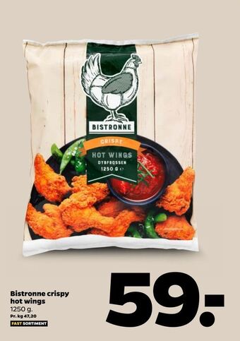 Netto Bistronne crispy hot wings tilbud