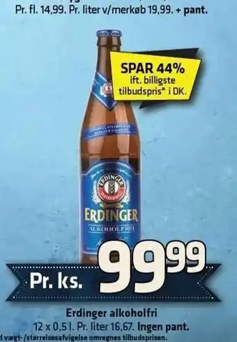 Fleggaard Erdinger alkoholfri pr ks tilbud