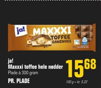 Poetzsch Padborg ja! Maxxxi toffee hele nødder tilbud
