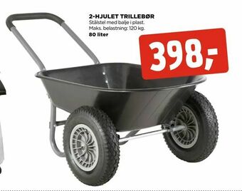 jem & fix 2-hjulet trillebør tilbud