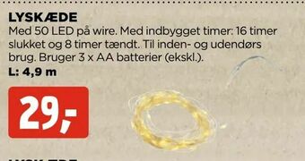 jem & fix Lyskæde tilbud
