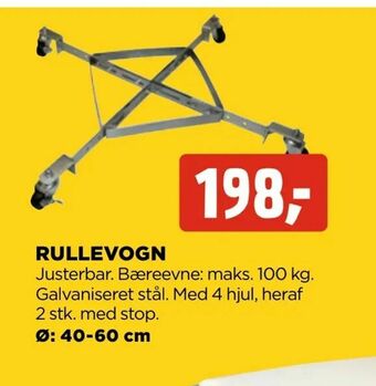 jem & fix Rullevogn tilbud