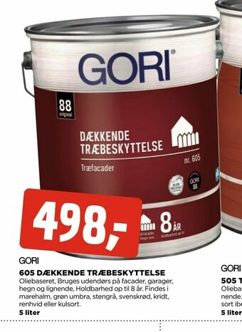 jem & fix 605 dækkende træbeskyttelse tilbud