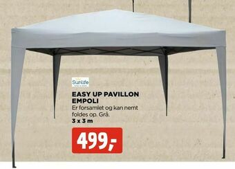 jem & fix Easy up pavillon empoli tilbud