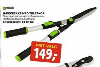 jem & fix Hækkesaks med teleskop tilbud