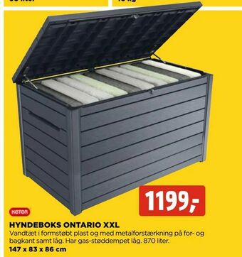 jem & fix Hyndeboks ontario xxl tilbud