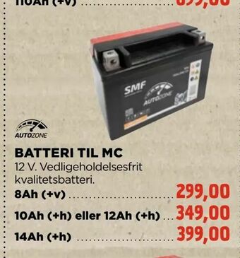 jem & fix Batteri til mc tilbud