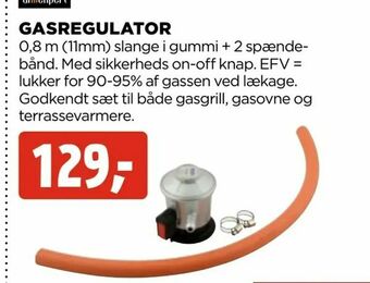 jem & fix Gasregulator tilbud