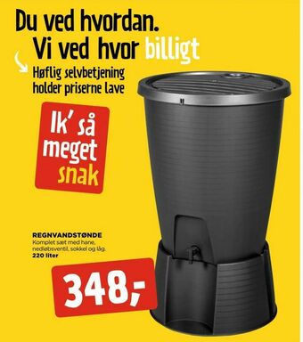 jem & fix Regnvandstønde tilbud