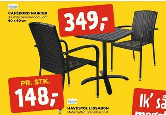 jem & fix Cafébord nairobi tilbud