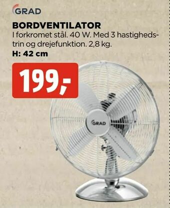 jem & fix Bordventilator tilbud