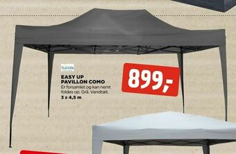 jem & fix Easy up pavillon como tilbud