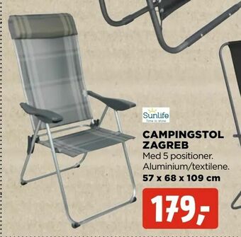 jem & fix Campingstol zagreb tilbud