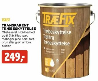 jem & fix Transparent træbeskyttelse tilbud