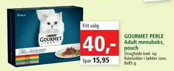 GOURMET PERLE Adult menuboks, pouch