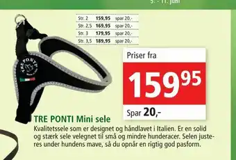 Maxi Zoo TRE PONTI Mini sele tilbud