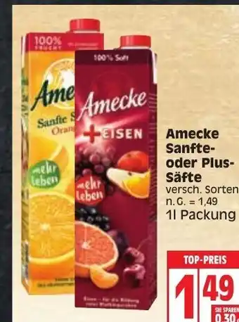 Amecke Sanfte-oder Plus-Säfte