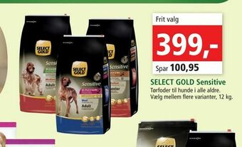 Maxi Zoo SELECT GOLD Sensitive tilbud