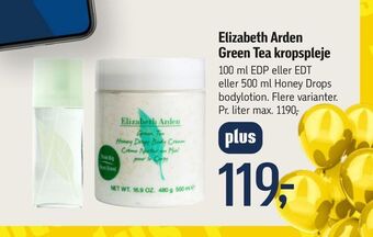 Føtex Elizabeth Arden Green Tea kropspleje tilbud