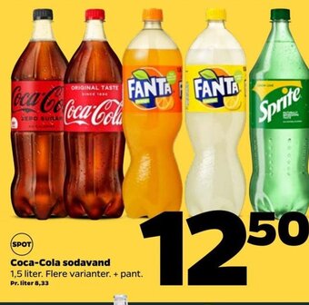 Netto Coca-Cola sodavand 1.5 Liter tilbud