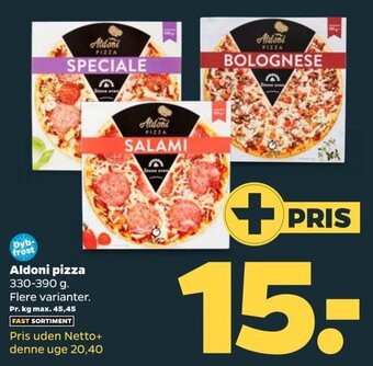 Netto Aldoni pizza tilbud