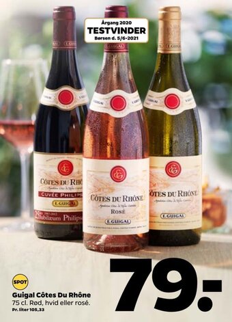 Netto Guigal Côtes du Rhône tilbud