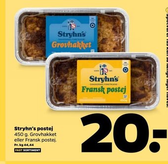Netto Stryhn's postej tilbud