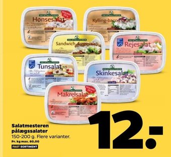 Netto Salatmesteren pålægssalater tilbud