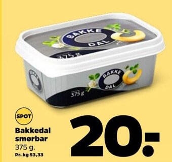 Netto Bakkedal smørbar tilbud