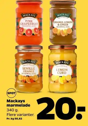 Netto Mackays marnelade tilbud