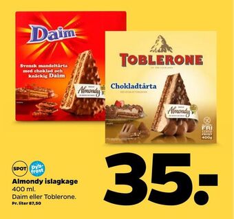 Netto Almondy islagkage tilbud