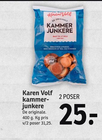 SPAR Karen Volf kammer junkere tilbud