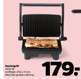Netto Paninigrill tilbud