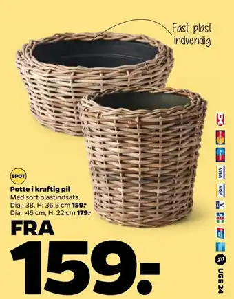 Netto Potte i kraftig pil tilbud