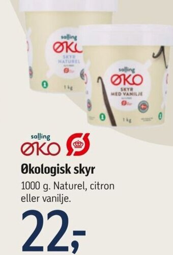 Føtex Økologisk skyr tilbud