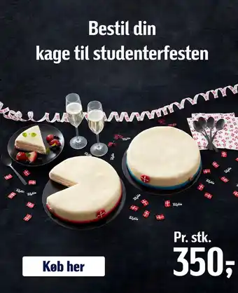 Føtex Bestil din kage til studenterfesten tilbud