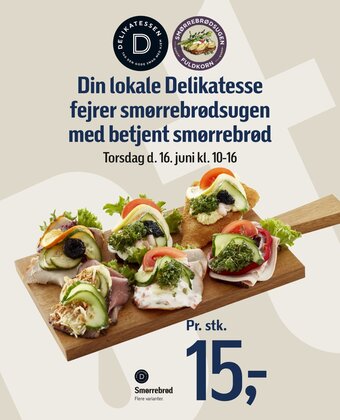 Føtex Smørrebrød tilbud