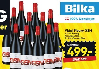 Bilka Vidal Fleury GSM tilbud