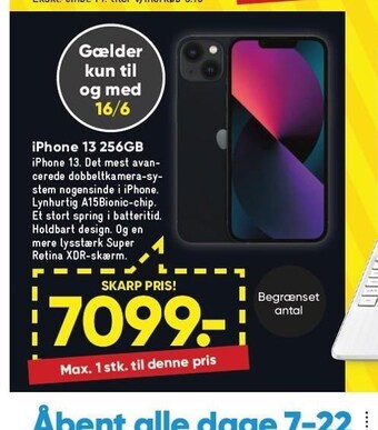 Bilka Iphone 13 256gb tilbud