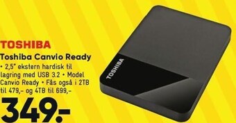 Bilka Toshiba Canvio Ready tilbud