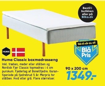 Bilka Huma Classic boxmadrasseng tilbud