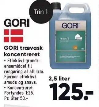 GORI Trævask koncentreret