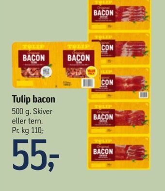 Føtex Tulip bacon tilbud