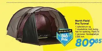 Bilka North Field Pro Tunnel tilbud