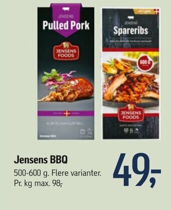 Føtex Jensens BBQ tilbud