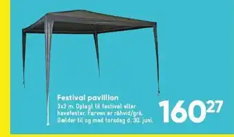 Fastival pavillion