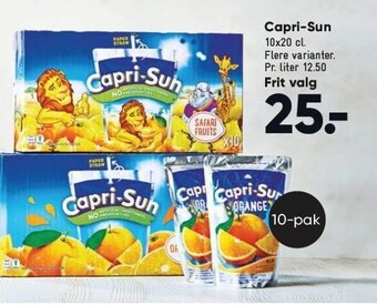 Bilka Capri-Sun tilbud