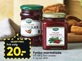 Bilka Fynbo marmelade tilbud