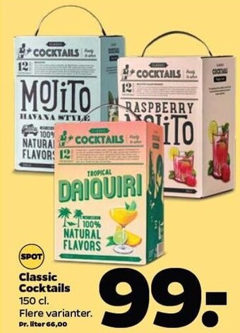 Netto Classic cocktails tilbud