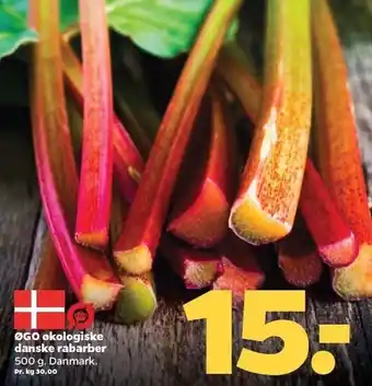 Netto Øko danske rabarber tilbud
